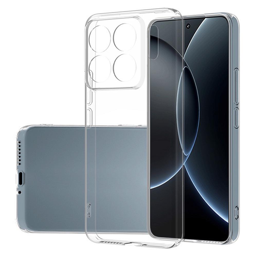 For Xiaomi 15S Pro Back Cover Ultra Thin Flexible TPU Clear Phone Case