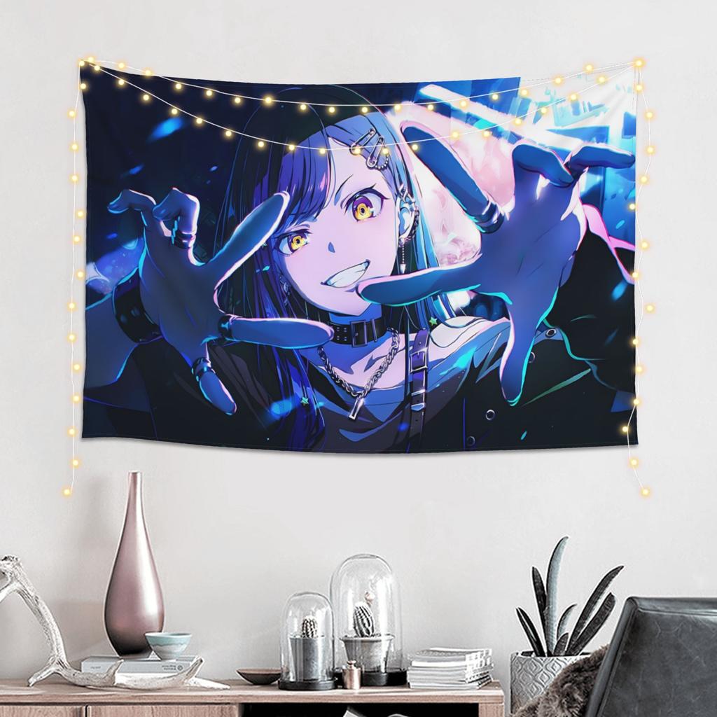 Colorful Anime Girl Tapestry Room decoration Home Decoration Tapestry Decor Accessories Cute Room Decor