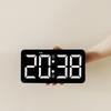Large Digital Clock Wall Clock with Date and Temperature Display Bedroom Office Decors