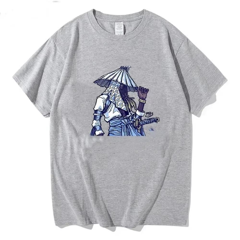 Darmowy Męski T-shirt Young Thug 2023 Dla Fanów Krótki Rękaw Dekolt O 100% Bawełna Unisex Casualowe T-shirty Oversize Letnia Moda Ubrania Koszulka