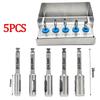 5 Stück/Set Dentalimplantat-Gewebe-Stanzer Gingivaler Ring-Schneider Edelstahl Dentalimplantat-Gewebe-Stanzer Zahnarztinstrument Werkzeug