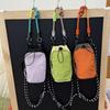 Nylon Rope Drawstring Crossbody Bag Coin Pouch Mobile Phone Pack Nylon Shoulder Bag  Outdoor