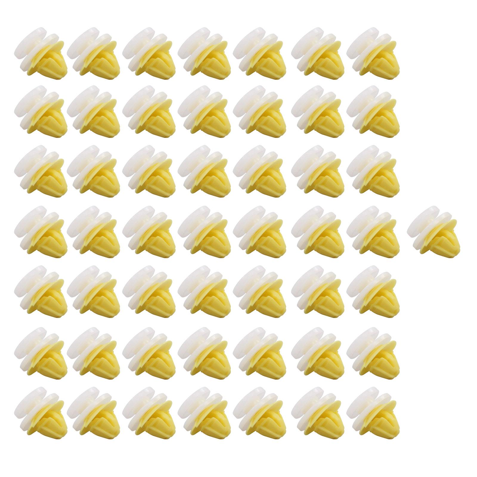 

50 шт. Крепежные зажимы, дверные зажимы колесных арок для Discovery 3, 4 зажима для кузова, зажимы для автомобильной отделки, простая установка