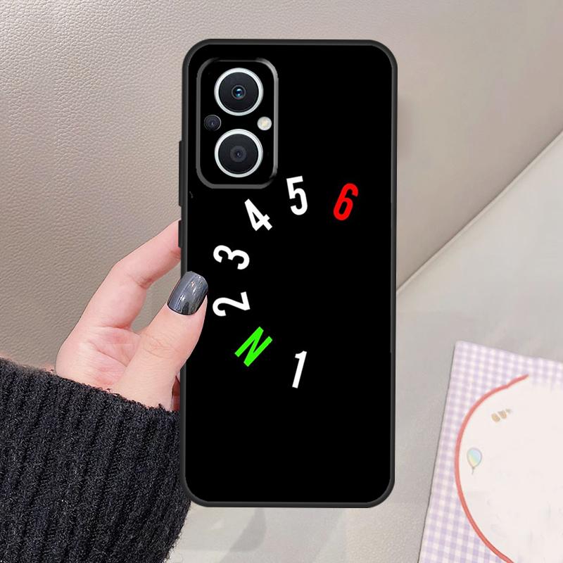 1N23456 Motorcycle Funda For OPPO Reno 10 11 12 13 14 Pro 8 7 Lite 11F 12F 13F 14F OPPO Find X8 X5 X6 Pro Case
