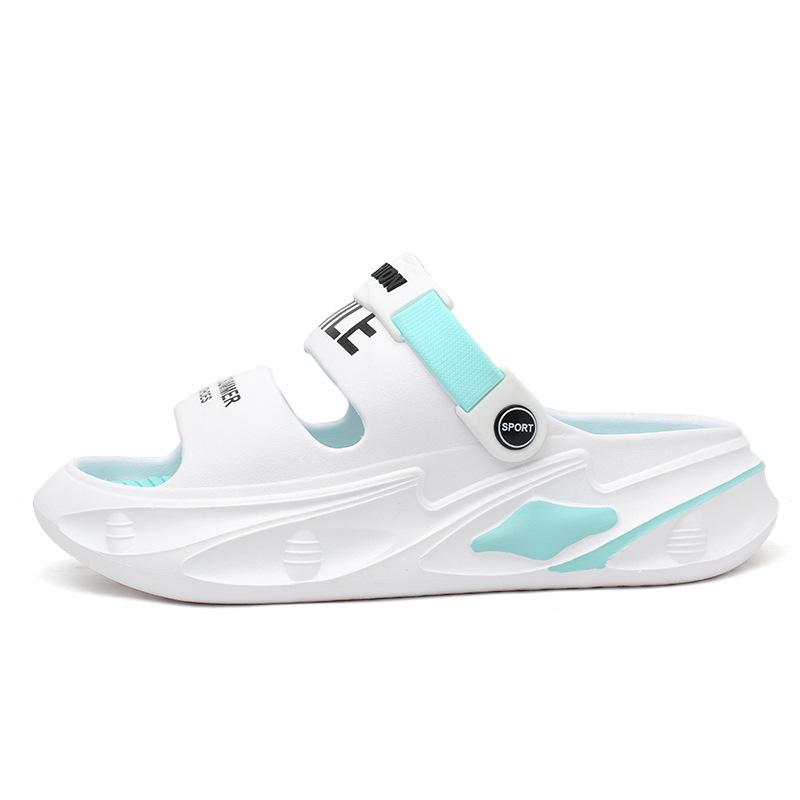 

Модные мужские уличные сандалии, шлепанцы, пляжные сабо на толстой подошве, мужская удобная повседневная обувь, садовая обувь, мужские пляжные сандалии 38-39