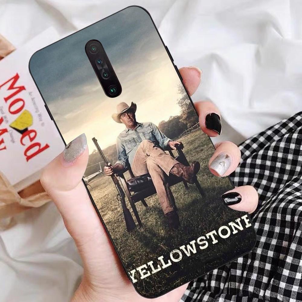 American TV Series Yellowstone Phone Case For Redmi 5 6 7 8 9 10 Plus Pro 6 7 8 9 A GO K20 K30 K40 Pro Plus F3 Fundas