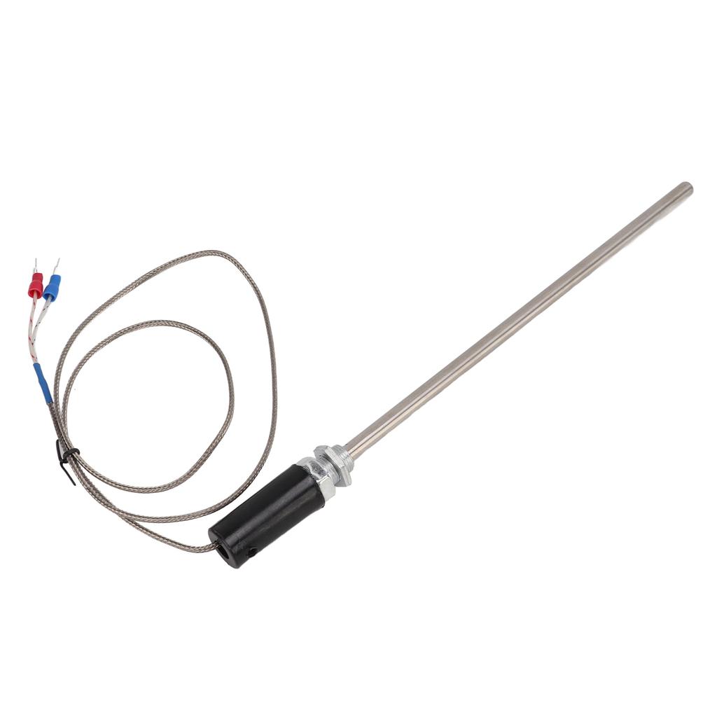 M12 Probe Type Thermocouple K Type Stainless Steel Temperature Sensor Temperature Probe1m