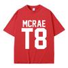 Singer Tate Mcrae T8 Graphic T Shirts Men Women Fashion Vintage Trend T-shirt Summer Male Casual Oversized Crewneck Short Sleeve