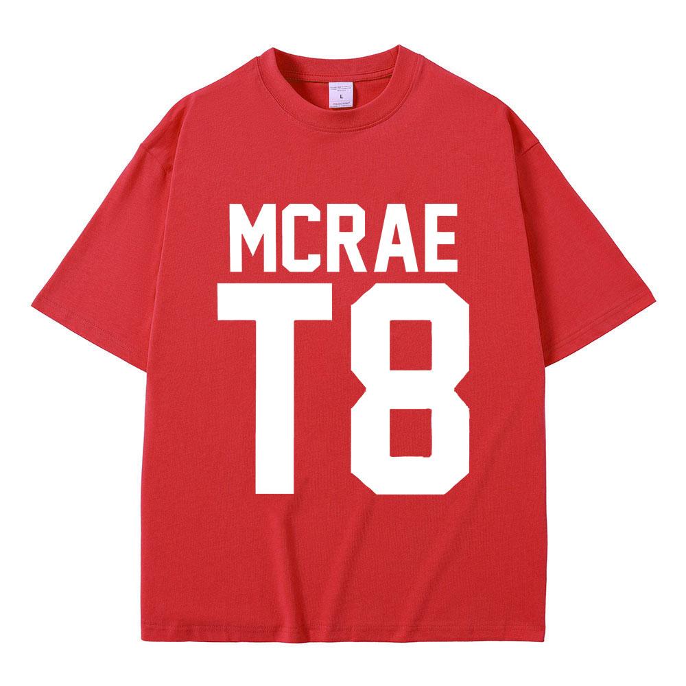 Singer Tate Mcrae T8 Graphic T Shirts Men Women Fashion Vintage Trend T-shirt Summer Male Casual Oversized Crewneck Short Sleeve