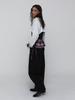 VISUS Cotton Cropped Top_White