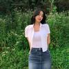 Pure Desire Slim Fit White Shirt: Sexy, Waist-Cinched, Short Summer Top for Women 2025