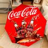 Christmas Gift Halloween Theme Bear Truck Coca Cola umbrella is suitable for all seasons, including home travel and outdoor activities Y11