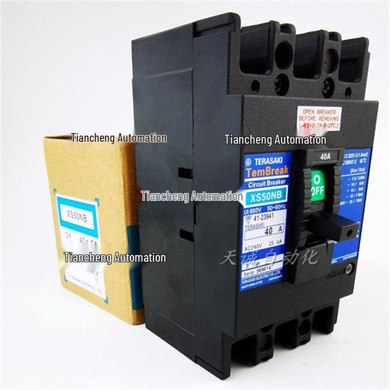 

Terasaki XE50NS XS50NB 3P Circuit Breaker - 10A, 15A, 20A, 30A, 40A, 50A 15A XS50NB