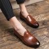 Fashion Loafers Wedding Men Shoes Solid Color Fashion Driving Shoes Business Casual Party Daily Versatile Simple Classic Dress Shoes