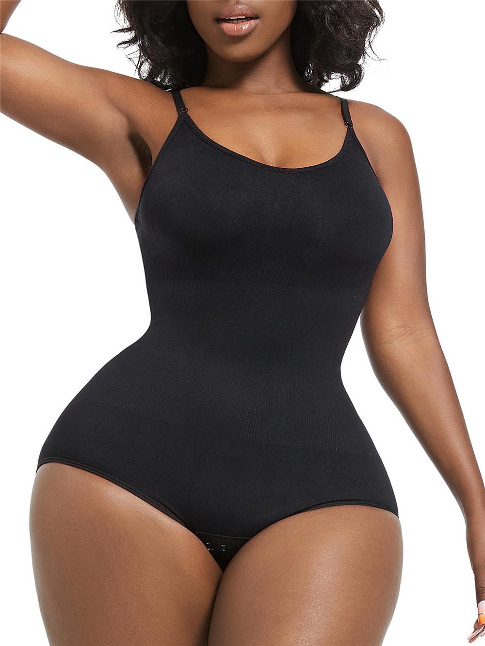 

Женское корректирующее белье, боди больших размеров, бесшовные трусики для контроля живота, корсет на талии, нижнее белье для тела, утягивающие брюки, послеродовое тонкое нижнее белье, боди L чёрный