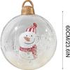 Giant LED Inflatable Christmas Ball Remote Control Outdoor Holiday Decoration for Home Party Christmas Display Celebration Decor