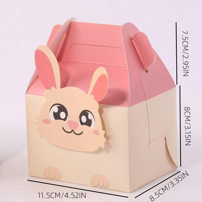 10 Pack Animal Shaped Gift Boxes, Multicolor, 11.5x8.5x15cm, Party Favor Gift Bags