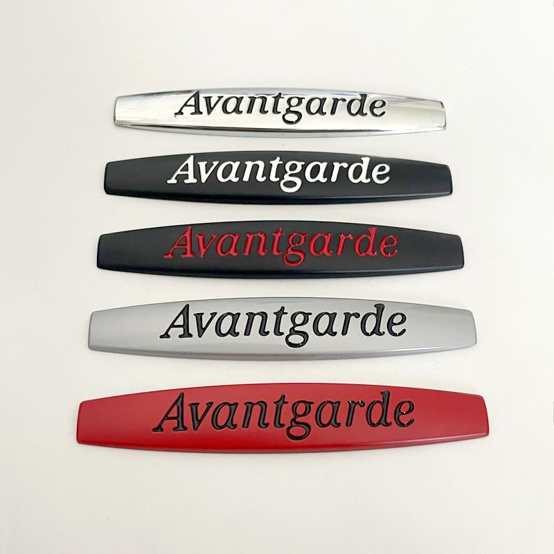3D Metal Logo Avantgarde Emblem Car Fender Badge For Mercedes Benz W205 W211 W212 W203 W204 Avantgarde Sticker Accessories DF5