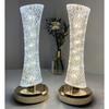 1Pc Internet Celebrity Guangzhou Tower Small Waist Crystal Desk Lamp Ins Girl Bedside Bedroom Night Light Creative Atmosphere Light
