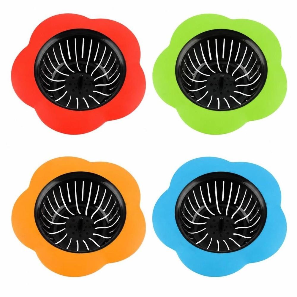 4 Pack 4.33 Inch Diameter Kitchen Sink Strainer Wide Rim Design Basin Sink Strainer Kitchen