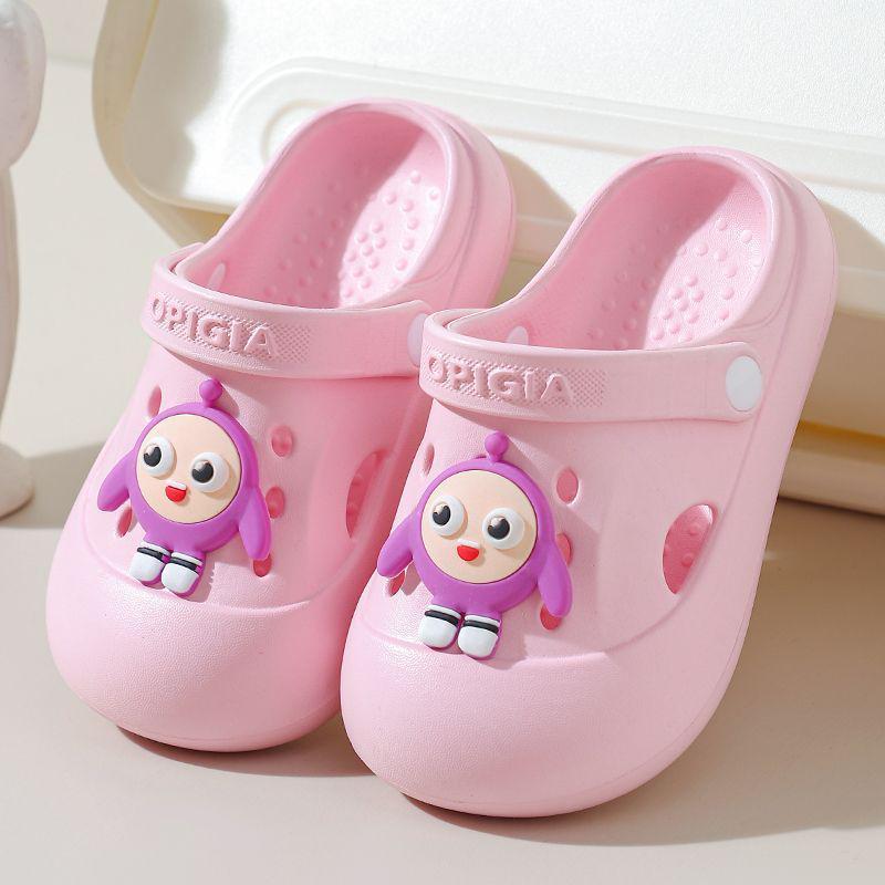 Children's Cute Non-Slip Cartoon Beach Slippers, Closed-Toe Summer Shoes for Girls, 2026 Model