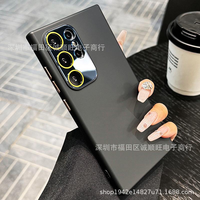 Flüssigsilikon für Samsung S25 Ultra Handyhülle All-Inclusive Linse S23 Ultra Premium S22 Hülle
