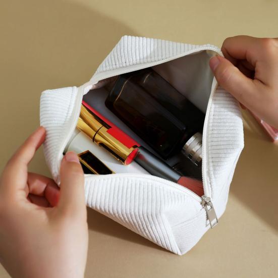 

Вельветовая косметичка Дорожный органайзер для туалетных принадлежностей Клатч Портативная однотонная косметичка для дома, ежедневного использования, путешествий, отпуска фиолетовый