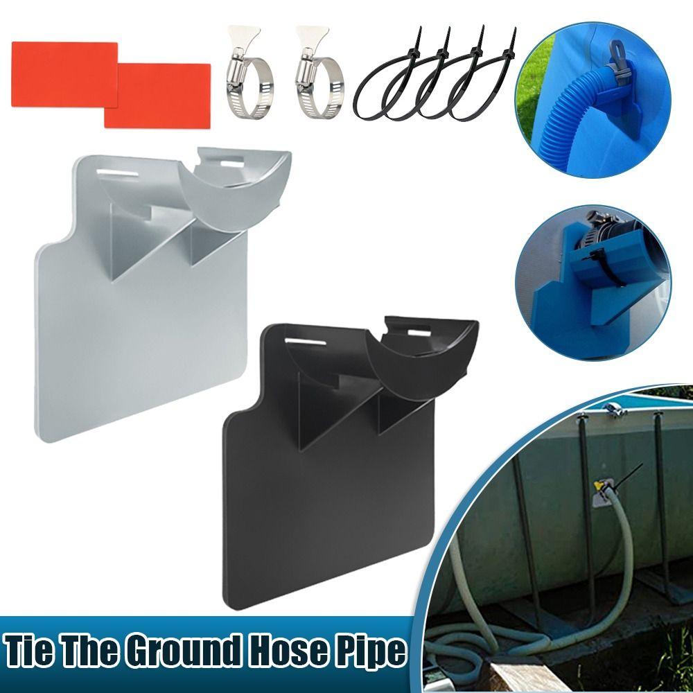 

Переходник для шланга подходит для выпускного отверстия для шланга диаметром 32–38 мм, поддерживает держатели труб для бассейна над землей