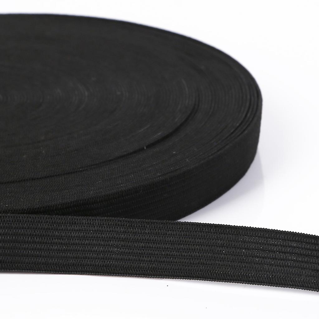 High Elasticity Knit Flat Elastic Band Stretch Strap 0.6-5cm Wide for Sewing DIY Garment Trousers Bags Accessories