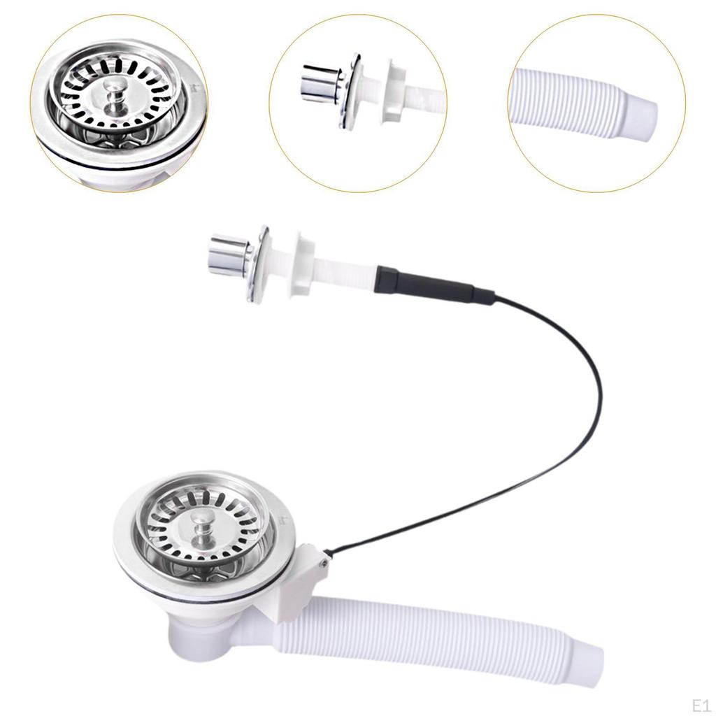 Drain Strainer for Mop Sink Cable Control Accessories Bathroom Garden Stable