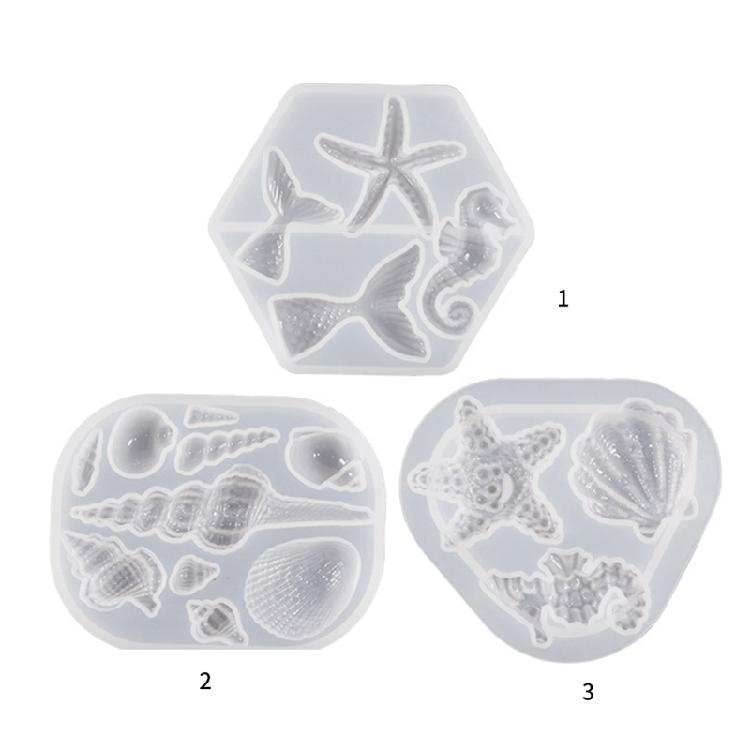 Halloween Ocean Starfish Keychain Silicone Ornament Mold for Valentines Gift