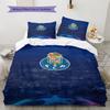 Juego de edredón y fundas de almohada del club de Oporto Decoración del hogar Regalo de cumpleaños (1 * funda nórdica + 2 * fundas de almohada, sin núcleo)