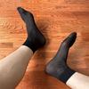 1 Pair Mens Silk Sheer Socks Nylon Dress Sock Daily Casual Stockings Work Business See Through Short Tube Ankle Socks