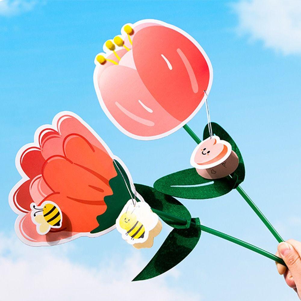 

You Kids Flowers Bouquet Materials DIY Handmade Materials Handcraft Postcard Mother s Day Card