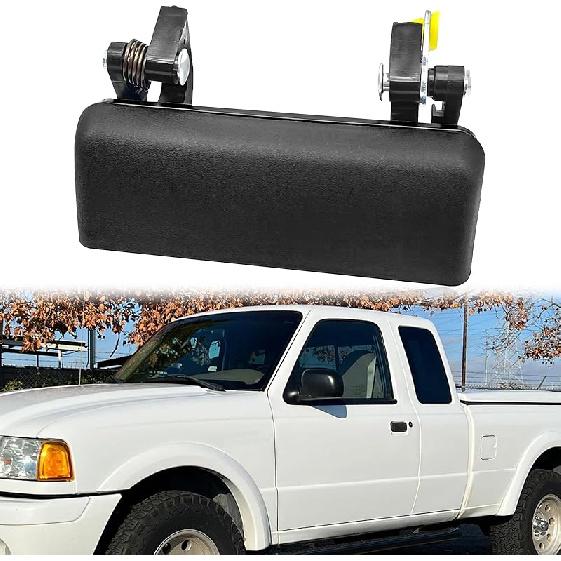 Exterior Door Handle Front Left Driver Side, Replacement For Ford Ranger 1993-2003; Mazda B2300 B2500 B3000 B4000 1994-2000 Replaces #90022,