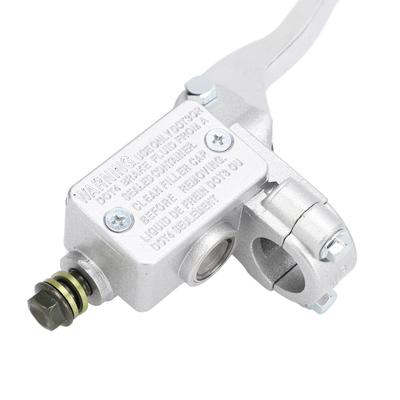 Maître-cylindre de frein droit Guidon Frein à main Levier de maître-cylindre pour scooter cyclomoteur GY6 50cc 125cc 150cc 250cc