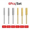 6 Teile/satz Diamant Beschichtet Zylindrischen Grat 4/4,8/5,5 Mm Kettensäge Mühle Stein Beständig Kettensäge Schleifen Carving schleifen Werkzeuge
