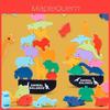 Wooden Animal Balance Blocks For Kids Educational Toy With Handeye Coordination