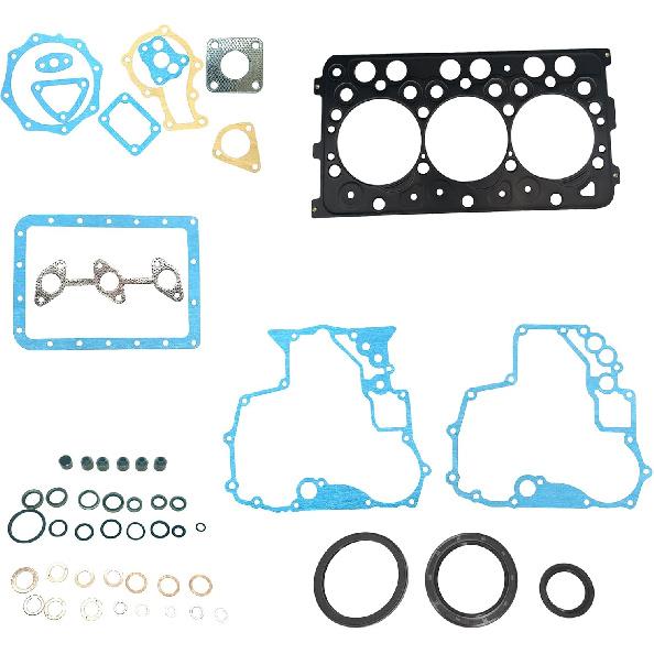 Full D722 Gasket Kit with D722 Head Gasket Compatible with Kubota D722 Engine Fits BX1800D B7300HSD K008 F1900 ZD18F GT950 GR2100