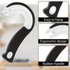 New 1-2pcs Design Easy-Grip Hook Can Opener Durable Plastic Perfect for Home & Restaurant Use Ideal Christmas Party Accessory