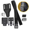 Schnellverschluss-System-Kit, mit Holster-Oberschenkelgurten, Mittel-Fahr-Beinholster-Schlaufe, QLS 22 19 Adapterbasis, Holster-Zubehör