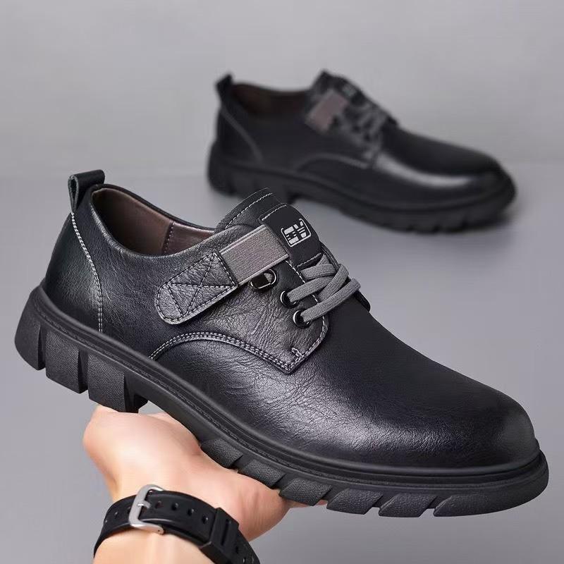 Pánské boty Pánské kožené boty Outdoor Ležérní Business boty Britské pohodlné Univerzální boty britského stylu Tooling
