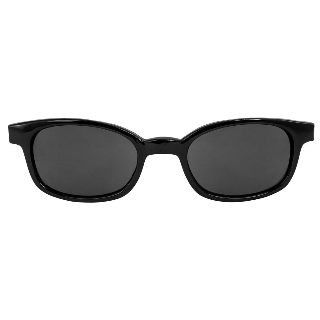 X-KD's Uni Adult Biker Sunglasses (Black/Smoke, One Size)