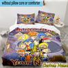 3pcs Custom Name Ed Eddy Mystery Bedding Set Includes 1 Duvet Cover & 2 Pillowcases for All Seasons Dormitory Home Decor Christmas gifts