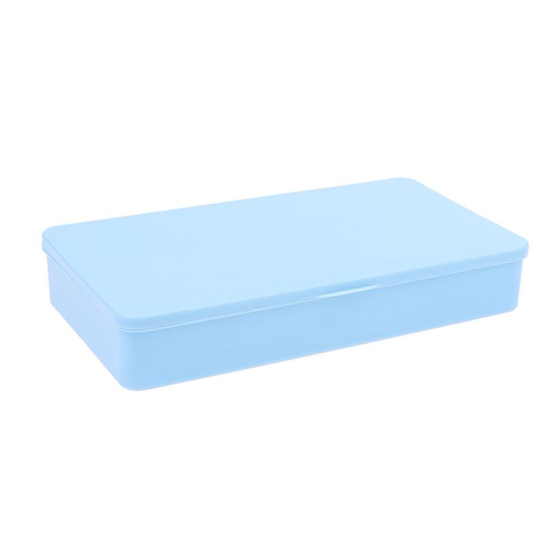 Fake 2 Size Nail Box Nail Tip Empty Box Multicolour Nail Art Case Container Box Acrylic Storage Case 11 Grids Tool