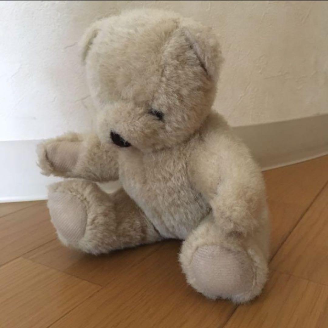 

[USED] Vintage Cosme Decorte Teddy Bear, 17cm, Stuffed Animal