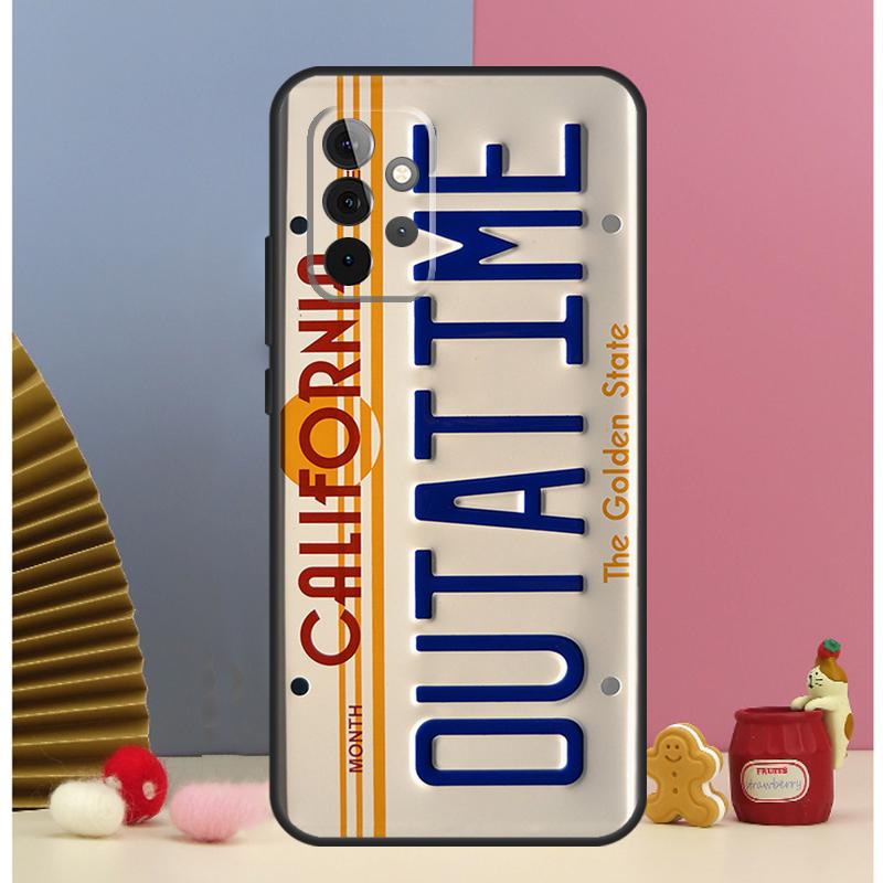 

Back To The Future Dashboard License Case For Samsung Galaxy A54 A34 A24 A14 A51 A71 A12 A32 A52 A72 A13 A33 A53 A25 A15 Cover Samsung A21S
