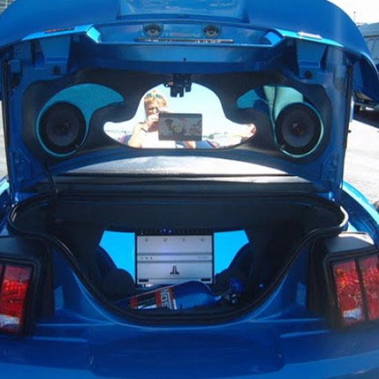 2Pcs Rear Trunk Tailgate Lift Support Gas Shock Struts For Ford Mustang