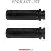 HDBUBALUS Motorcycle Hand Grips Cable Throttle Handlebar Grips Fit for Harley Dyna Softail Touring Road King Road Glide Sportster 48 72 883 1200