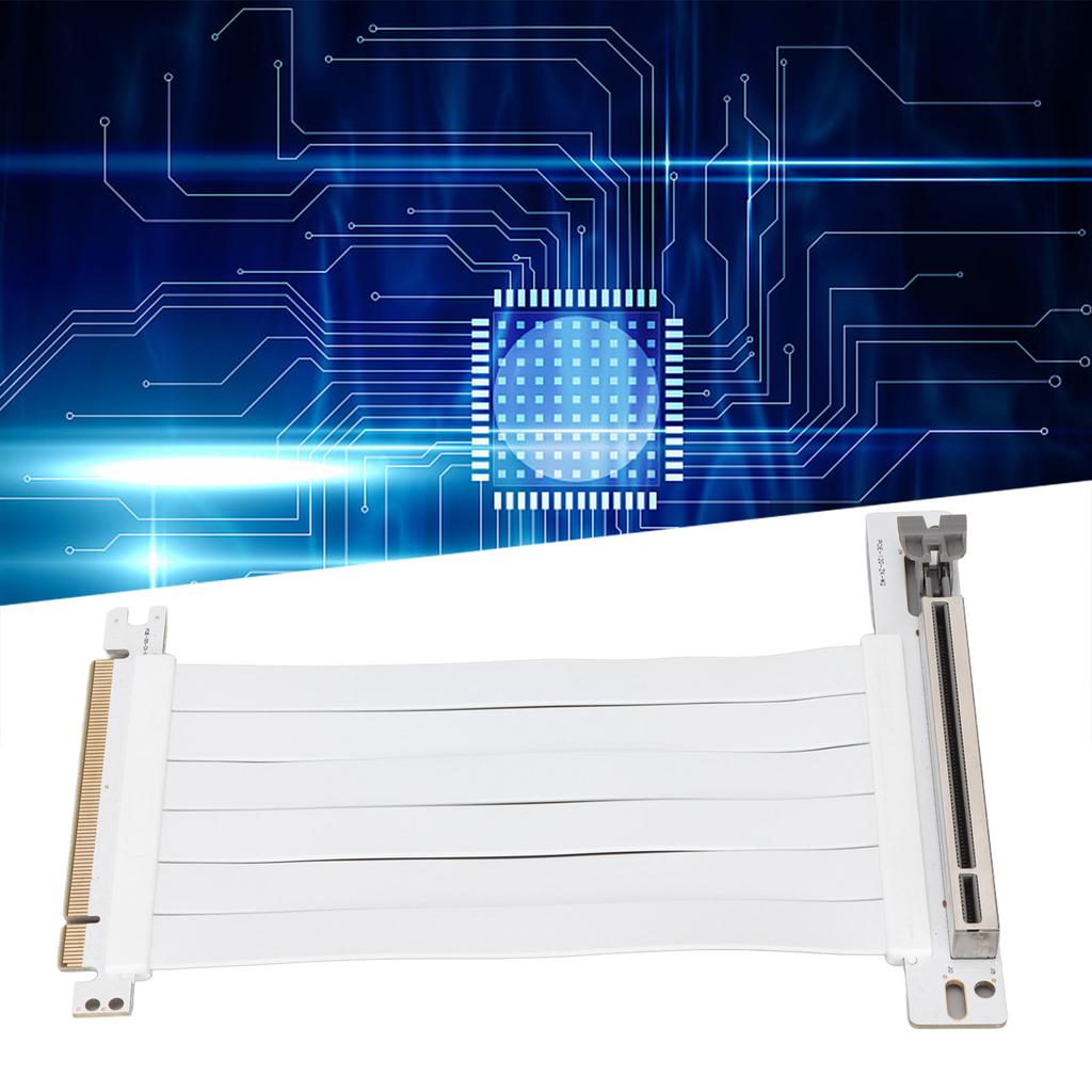 PCI E Extension Cable 15cm 128Gbps High Speed PCI E X16 3.0 Riser Card for Graphics Card Sound Card   Card